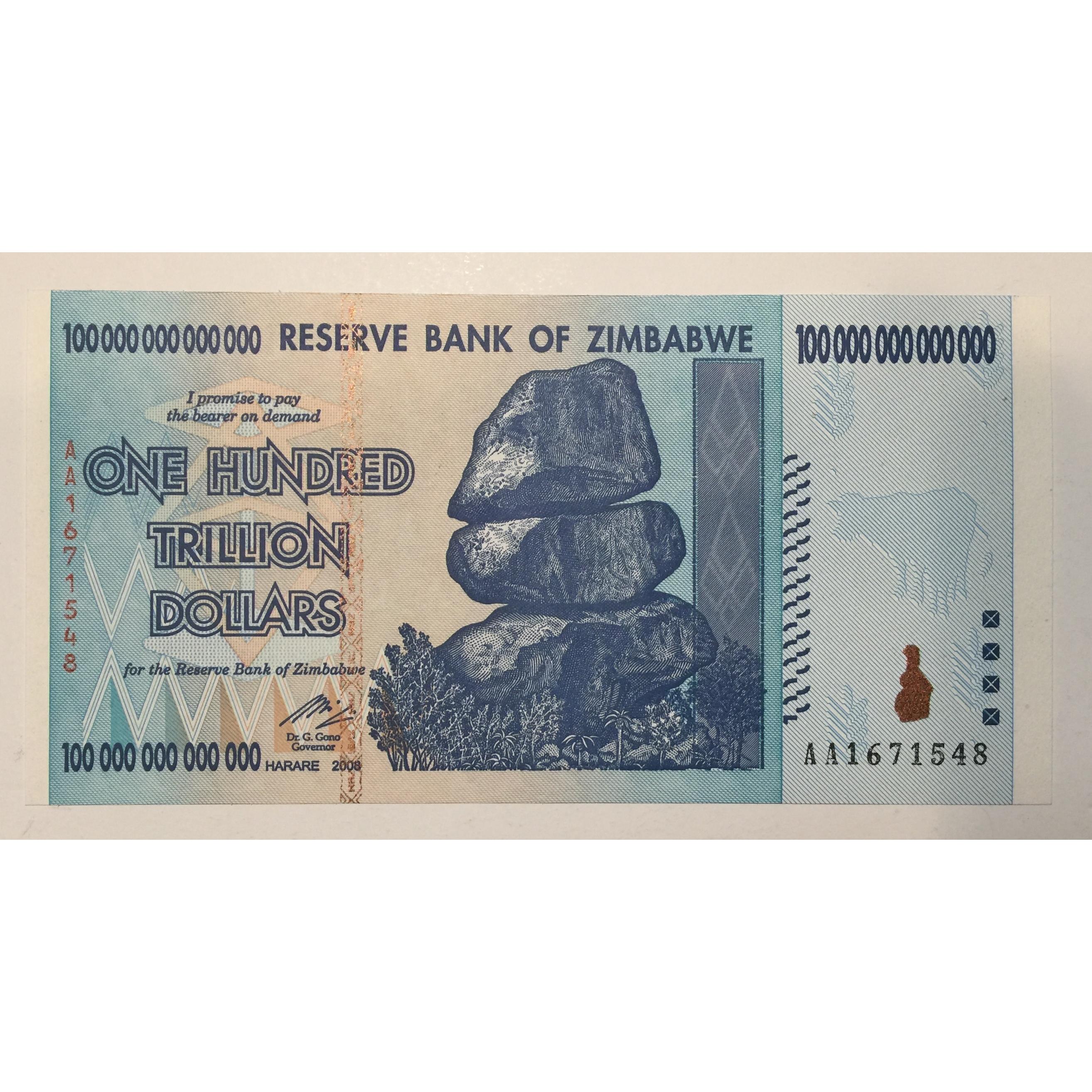 100 Триллионов зимбабвийских долларов. Триллион долларов Зимбабве. 100 Триллионов. Зимбабве валюта 100 триллионов.